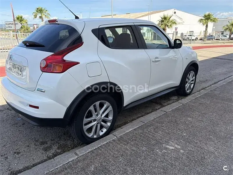 Usado Nissan Juke Acenta Connect 110 CV (80 kW) 2012 Blanco SUV