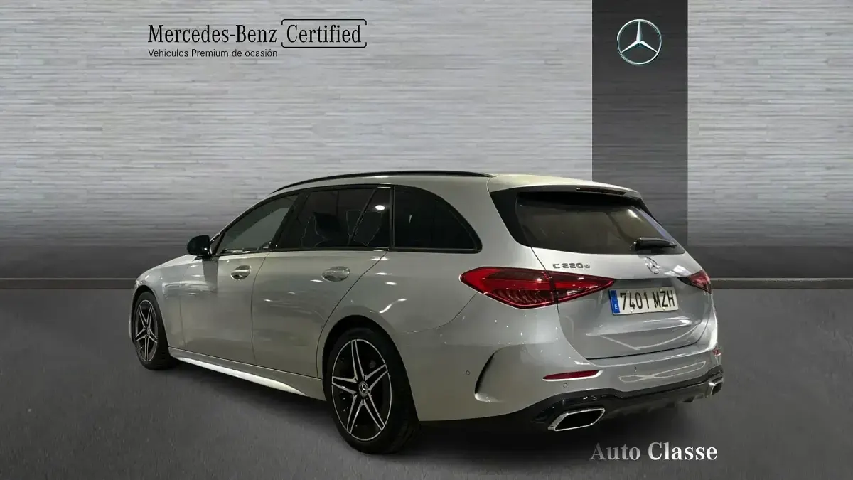 Usado Mercedes C220 197 CV (144 kW) 2025 Gris Familiar