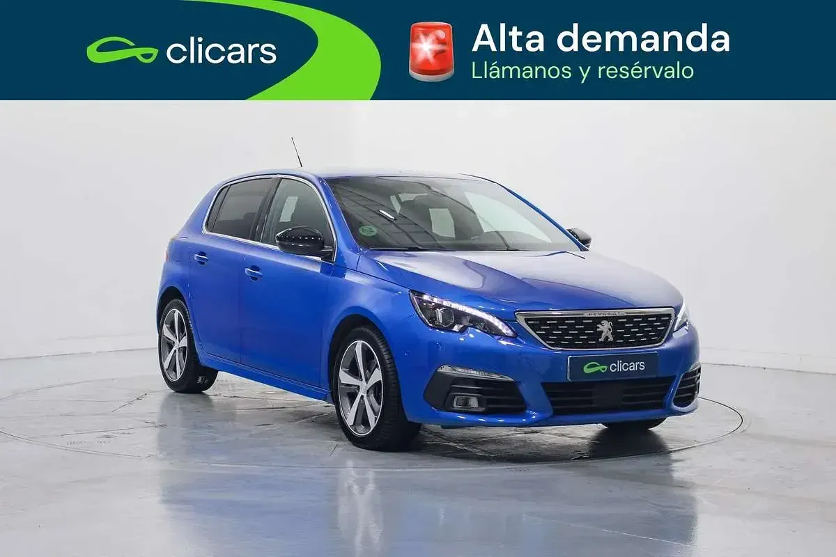 Usado Peugeot 308 GTi 131 CV (96 kW) 2021 Azul Utilitario
