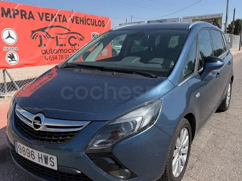 Usado Opel Zafira Tourer Selective 136 CV (100 kW) 2015 Azul Monovolumen