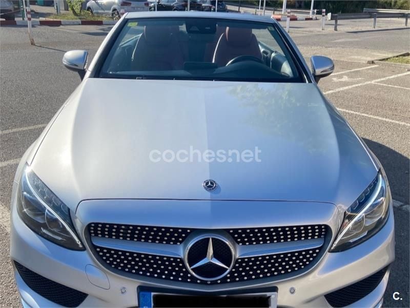 Gris / plata Usado 2018 Mercedes C220 Descapotable | 33.600 € (Precio justo) - Imagen 1/4