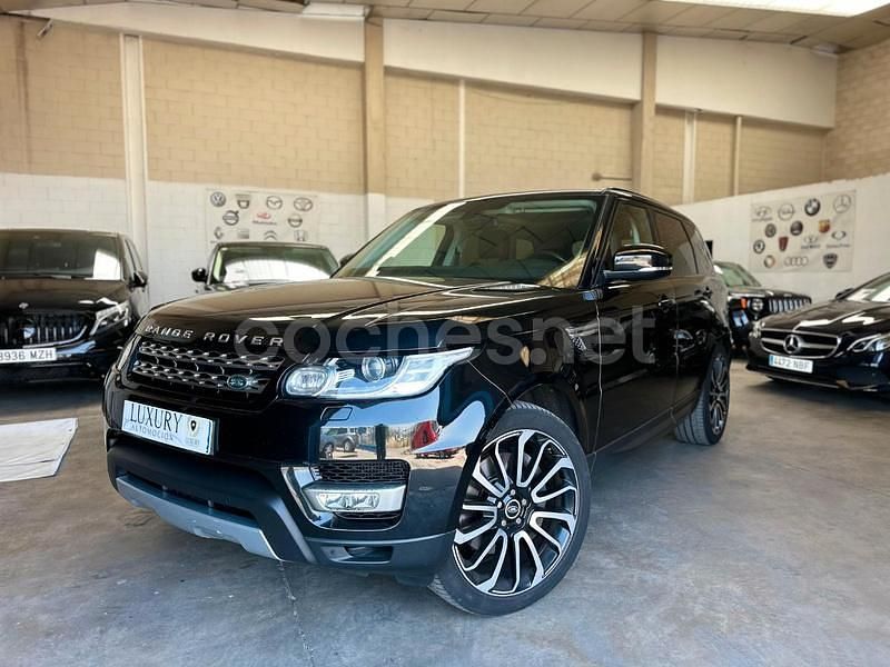 Negro Usado 2015 Land Rover Range Rover HSE Dynamic SUV | 21.999 € (Super precio) - Imagen 1/4