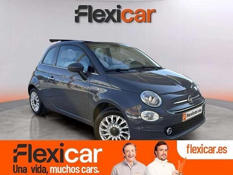 Gris Usado 2019 Fiat 500C Lounge Descapotable | 10.290 € (Precio justo) - Imagen 1/4