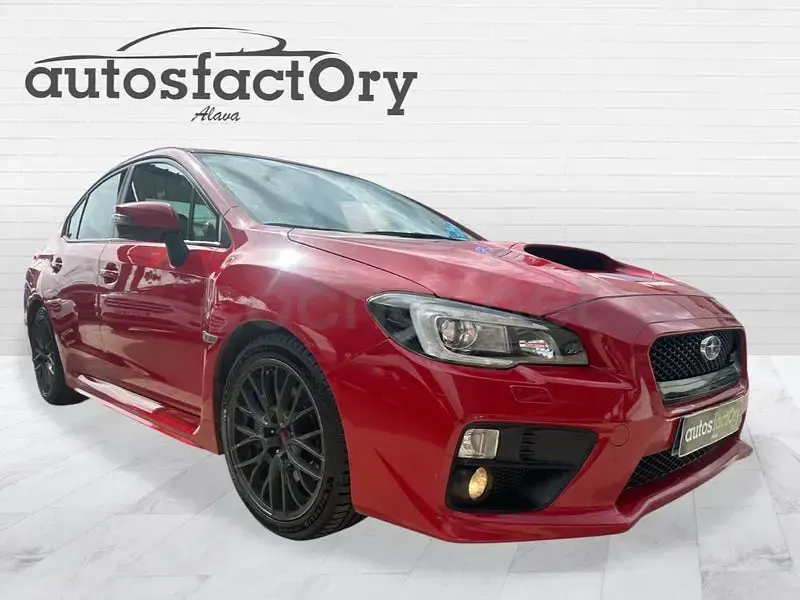 Usado Subaru WRX STI 300 CV (220 kW) 2015 Rojo Berlina