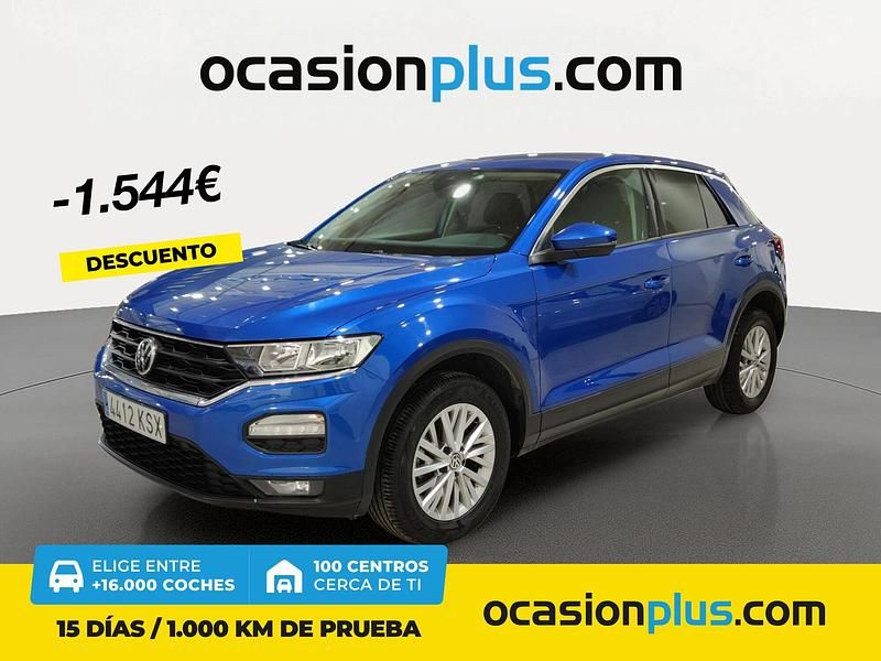Azul Usado 2019 VW T-Roc Edition SUV | 16.990 € (Precio justo) - Imagen 1/4