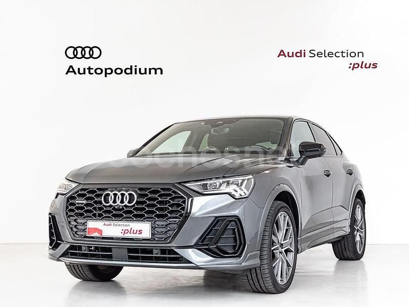Gris / plata Usado 2021 Audi Q3 Sportback Exclusive SUV | 40.500 € (Caro) - Imagen 1/4