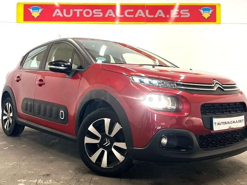 Usado Citroën C3 Feel 82 CV (60 kW) 2019 Rojo Utilitario