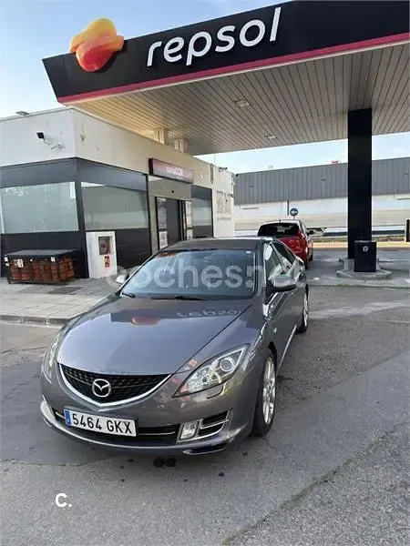 Usado Mazda 6 Luxury 170 CV (125 kW) 2009 Gris / plata Berlina