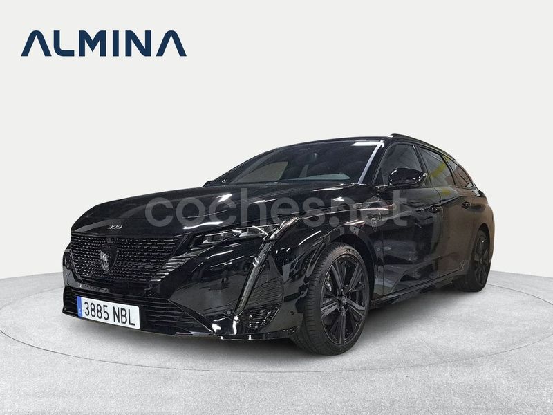 Negro Usado 2025 Peugeot 308 GT Familiar | 27.990 € (Buen precio) - Imagen 1/4
