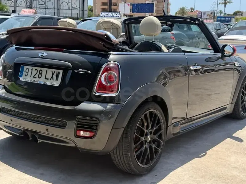Usado Mini John Cooper Works Cabriolet 211 CV (155 kW) 2012 Gris / plata Descapotable