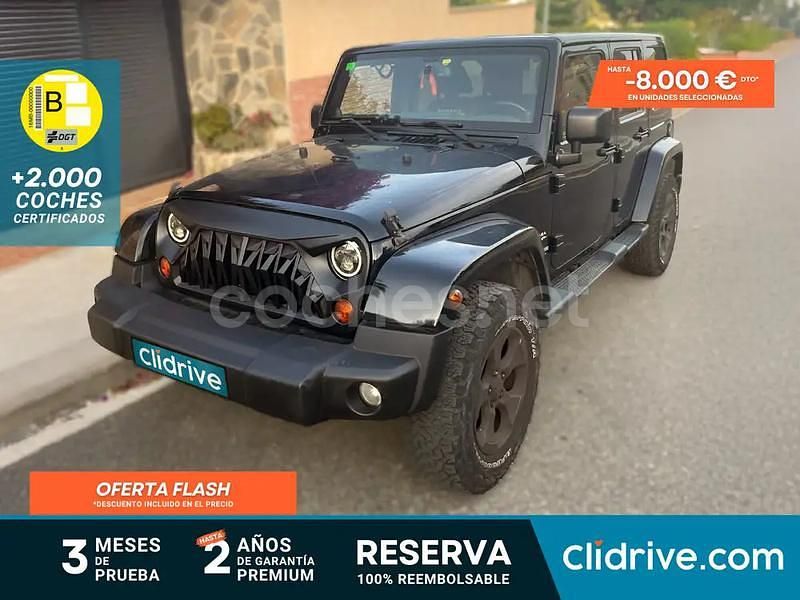 Negro Usado 2013 Jeep Wrangler Unlimited Rubicon SUV | 28.490 € (Super precio) - Imagen 1/4