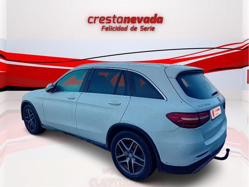 Usado Mercedes GLC250 AMG line 204 CV (150 kW) 2016 Blanco
