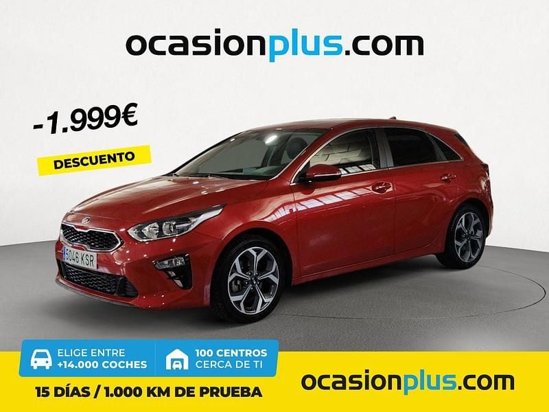 Rojo Usado 2018 Kia Ceed Berlina | 17.190 € (Precio justo) - Imagen 1/4