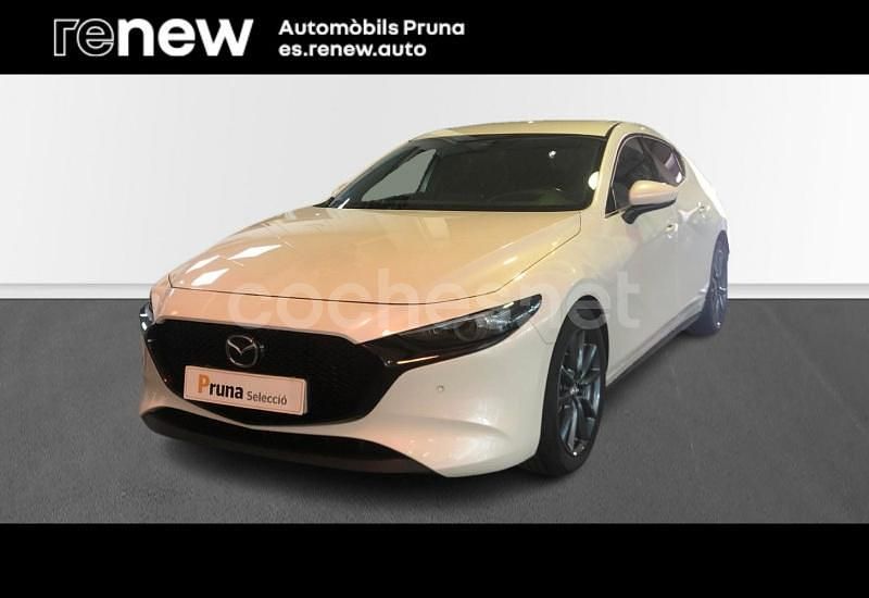 Blanco Usado 2021 Mazda 3 Berlina | 18.800 € (Precio justo) - Imagen 1/4