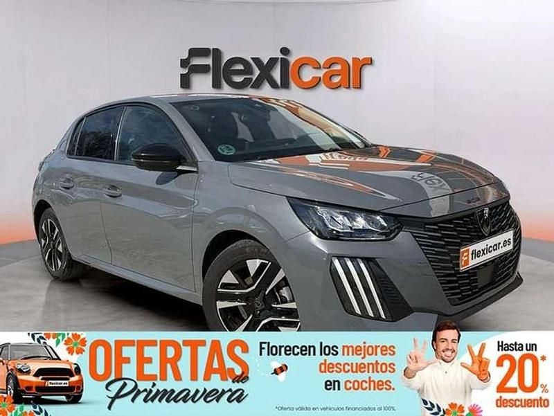 Usado Peugeot 208 Allure 101 CV (74 kW) 2025 Gris Utilitario