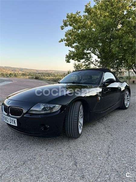 Negro Usado 2004 BMW Z4 Descapotable | 12.990 € (Precio justo) - Imagen 1/4