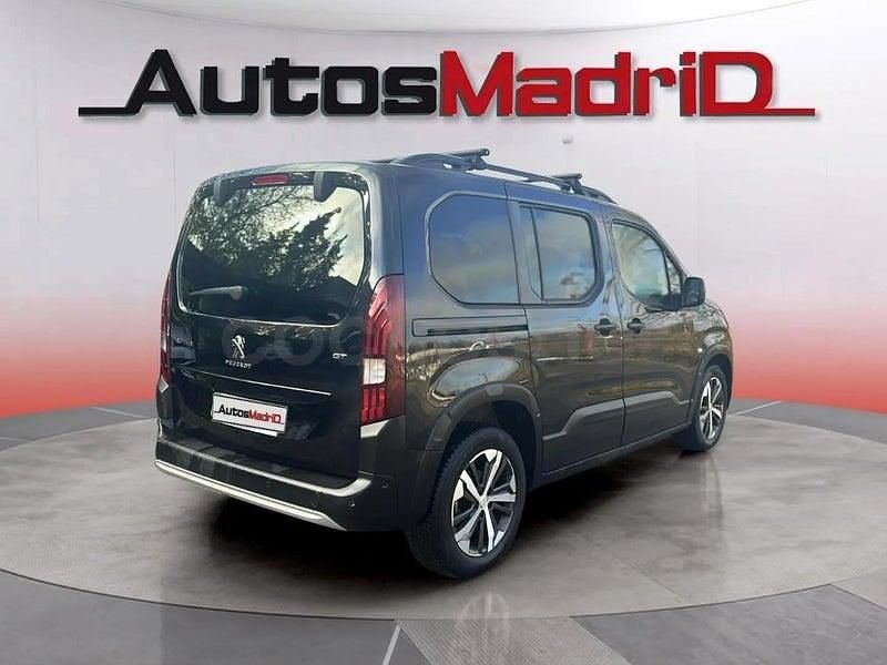Usado Peugeot Rifter GT 130 CV (95 kW) 2022 Negro Monovolumen