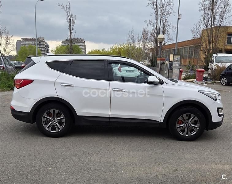 Usado Hyundai Santa Fe 150 CV (110 kW) 2014 Blanco SUV