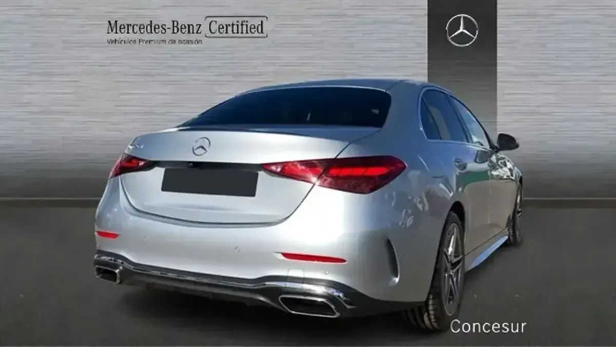 Usado Mercedes C220 200 CV (147 kW) 2022 Gris Berlina