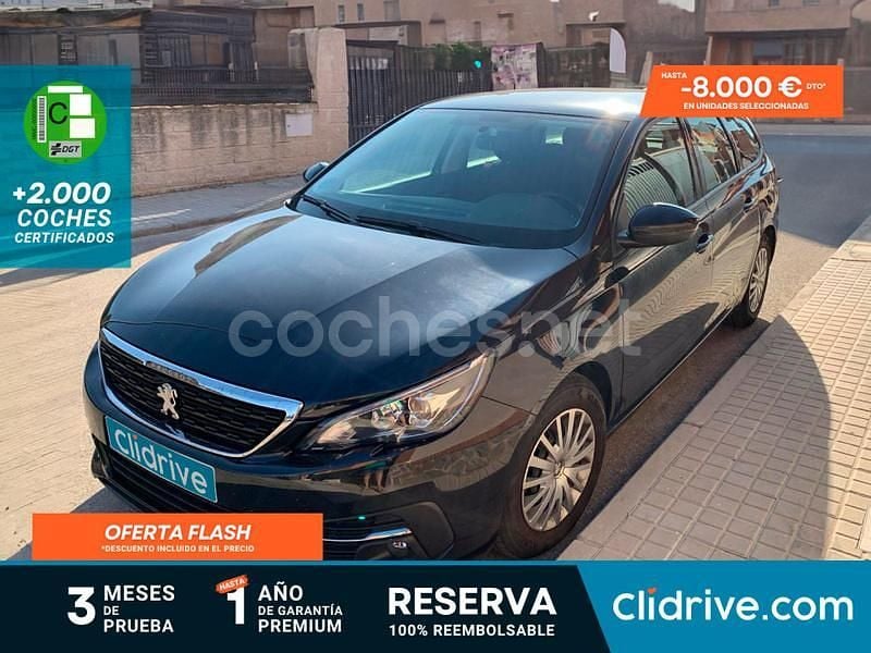 Negro Usado 2018 Peugeot 308 Business-Line Familiar | 8190 € (Buen precio) - Imagen 1/3