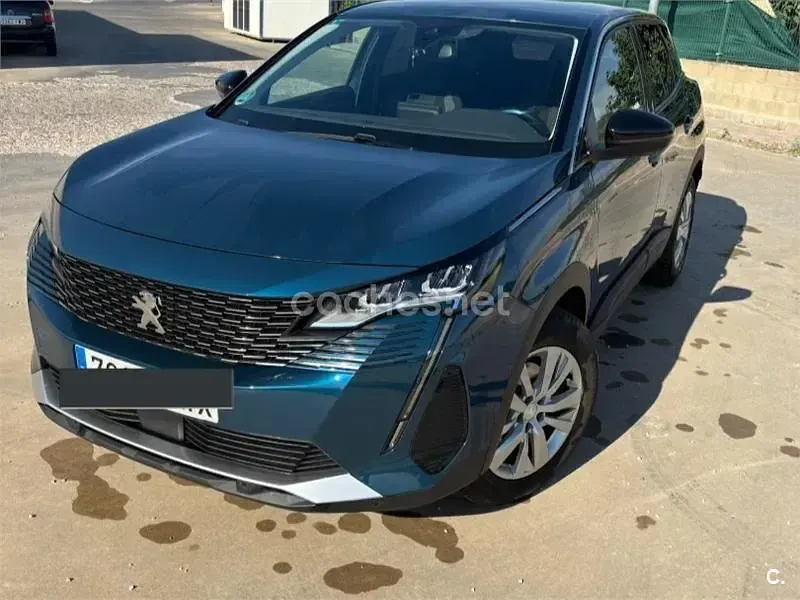 Usado Peugeot 3008 Allure 130 CV (95 kW) 2022 Azul SUV