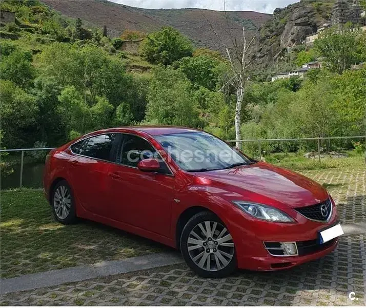 Usado Mazda 6 Active 140 CV (102 kW) 2008 Rojo Berlina