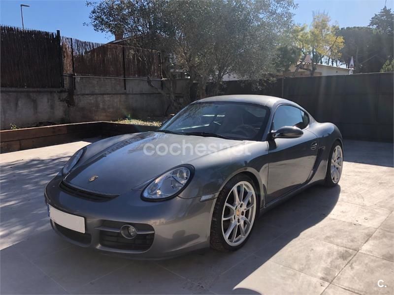 Usado Porsche Cayman 245 CV (180 kW) 2007 Gris / plata Coupe