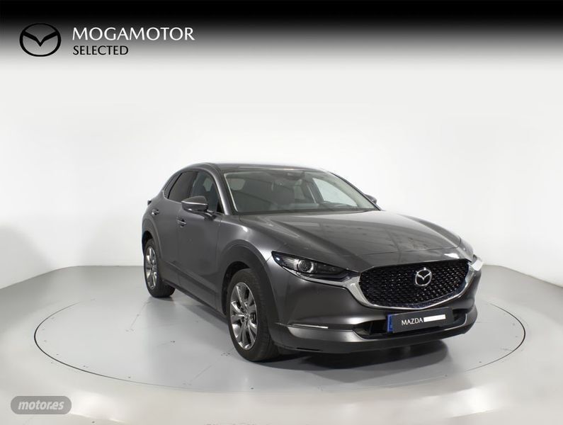 Gris Usado 2021 Mazda CX-30 SUV | 24.100 € (Un poco caro) - Imagen 1/4