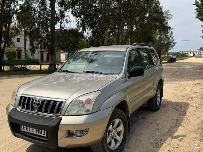 Usado Toyota Land Cruiser 163 CV (119 kW) 2003 Gris / plata SUV