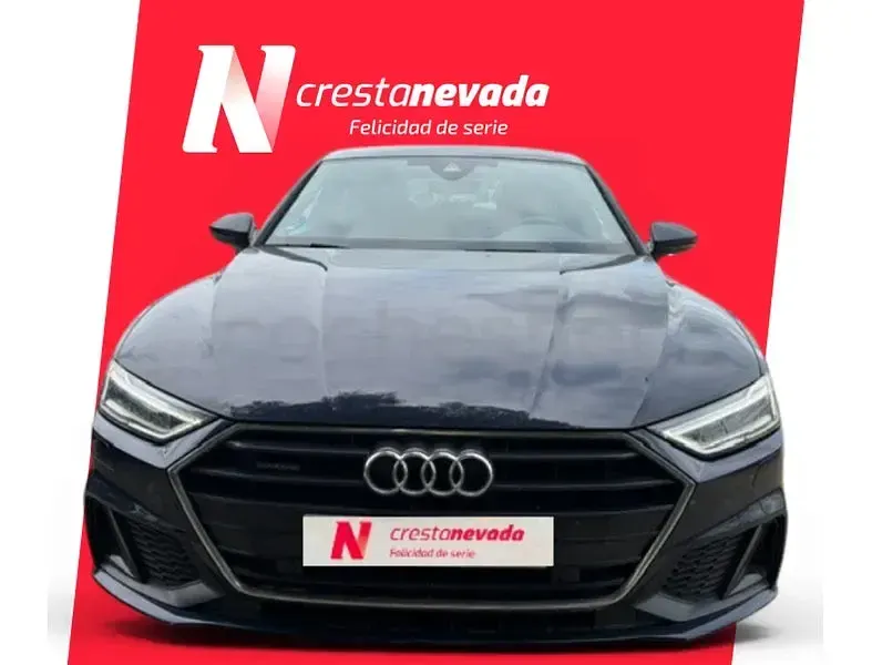 Usado Audi A7 S-Line 204 CV (150 kW) 2022 Azul Berlina