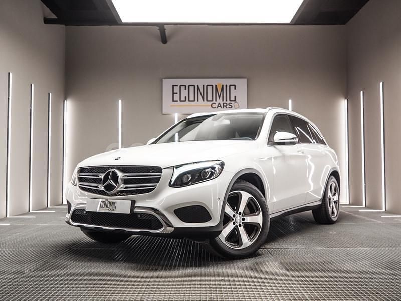 Blanco Usado 2015 Mercedes GLC220 Exclusive SUV | 23.999 € (Un poco caro) - Imagen 1/4