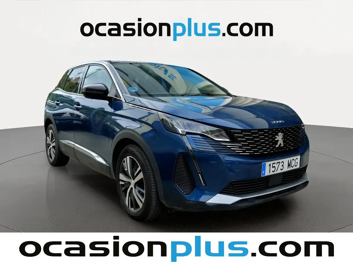 Usado Peugeot 3008 Allure 130 CV (95 kW) 2022 Azul SUV