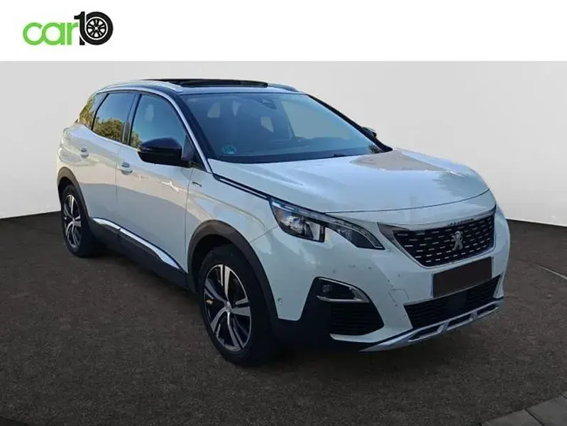 Usado Peugeot 3008 GT-line 130 CV (95 kW) 2020 Blanco SUV