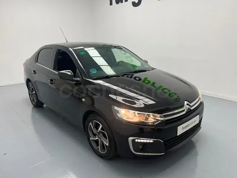 Usado Citroën C-Elysee I Shine 102 CV (75 kW) 2019 Negro Berlina