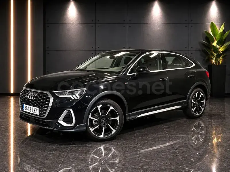 Usado Audi Q3 Sportback S-Line 150 CV (110 kW) 2020 Negro SUV
