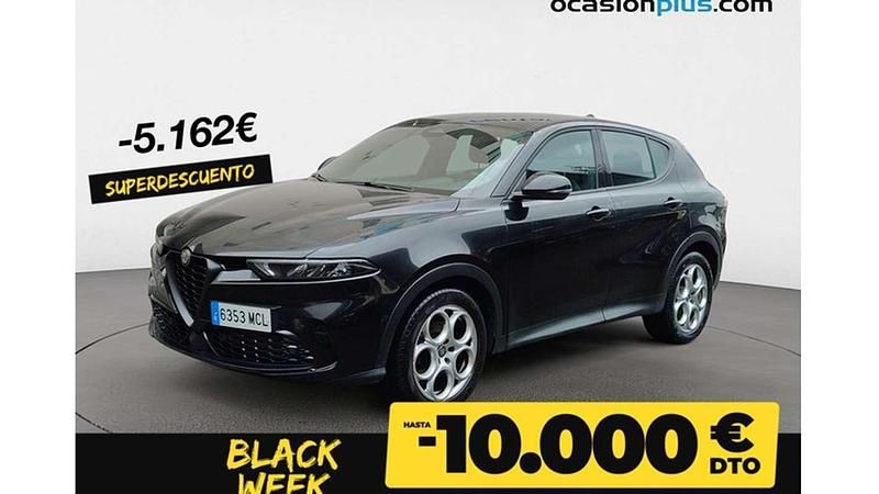Negro Usado 2022 Alfa Romeo Tonale Sprint SUV | 20.682 € - Imagen 1/4