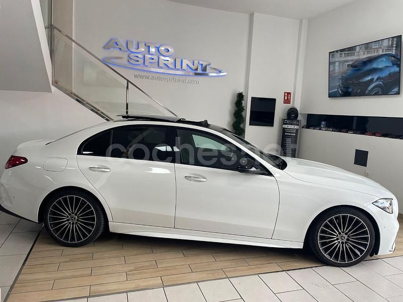 Usado Mercedes C220 200 CV (147 kW) 2022 Blanco Berlina