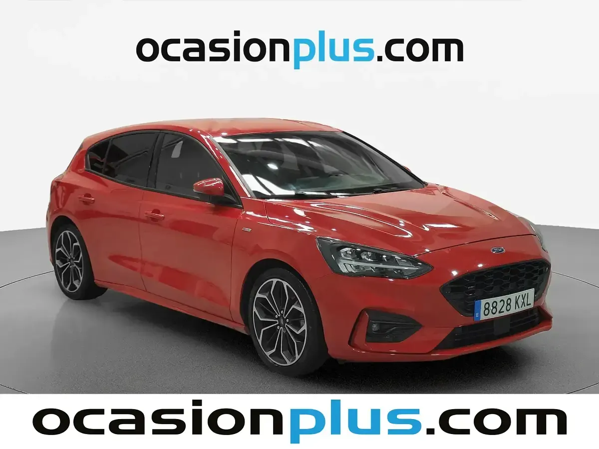 Usado Ford Focus ST-Line 125 CV (91 kW) 2019 Rojo