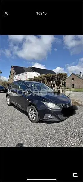 Usado Seat Ibiza ST Reference 75 CV (55 kW) 2012 Negro Familiar