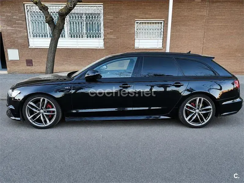 Usado Audi A6 Competition 326 CV (239 kW) 2017 Negro Familiar