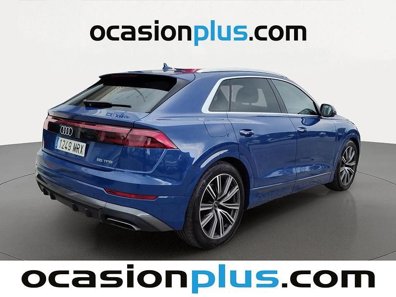 Usado Audi Q8 S-Line 340 CV (250 kW) 2024 Azul SUV