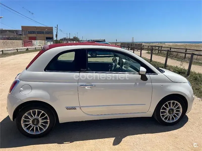 Usado Fiat 500S S 105 CV (77 kW) 2013 Blanco Descapotable