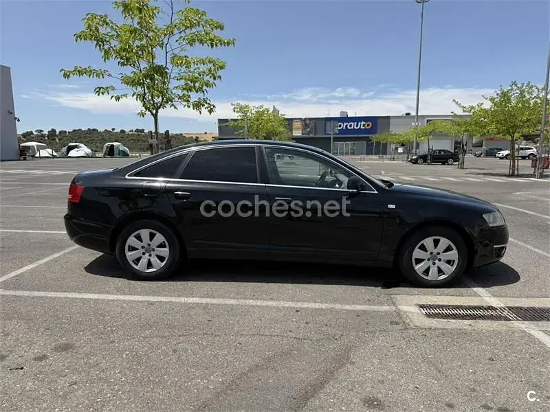 Usado Audi A6 233 CV (171 kW) 2008 Negro Berlina