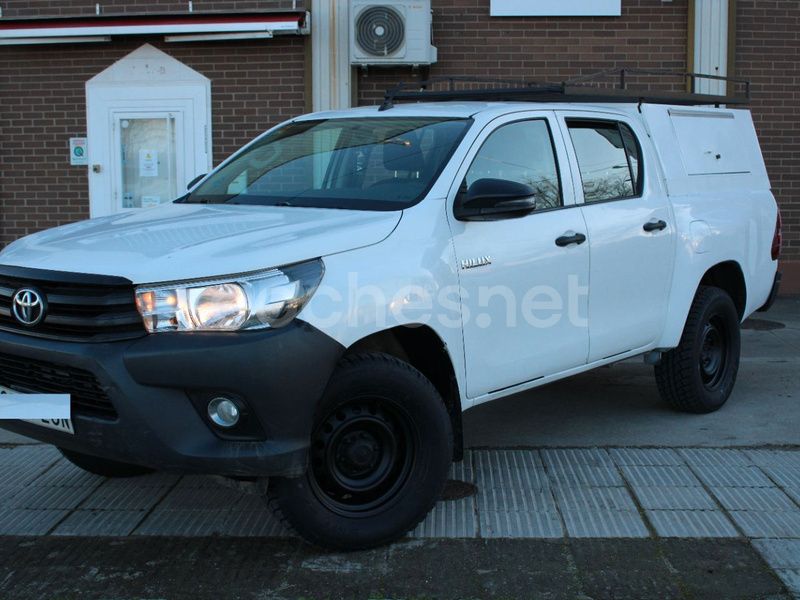 Blanco Usado 2020 Toyota HiLux Recogida | 29.900 € (Un poco caro) - Imagen 1/4