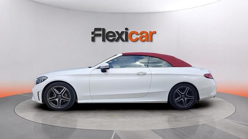 Usado Mercedes C220 194 CV (142 kW) 2021 Blanco Descapotable