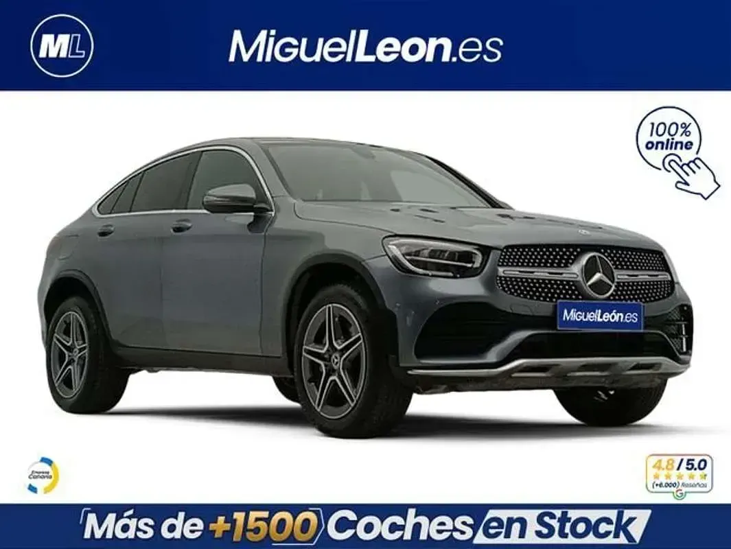 Usado Mercedes GLC300e 313 CV (230 kW) 2022 Gris SUV
