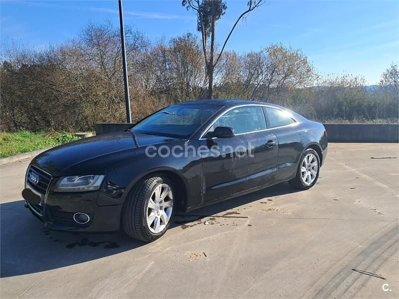 Usado Audi A5 190 CV (139 kW) 2010 Negro Coupe