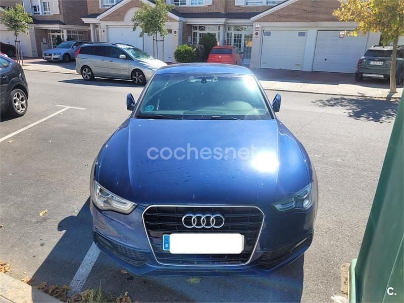 Usado Audi A5 S-Line 190 CV (139 kW) 2016 Azul Coupe