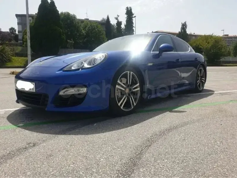 Usado Porsche Panamera 400 CV (294 kW) 2012 Azul Utilitario