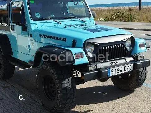 Usado Jeep Wrangler 143 CV (105 kW) 2006 Azul SUV